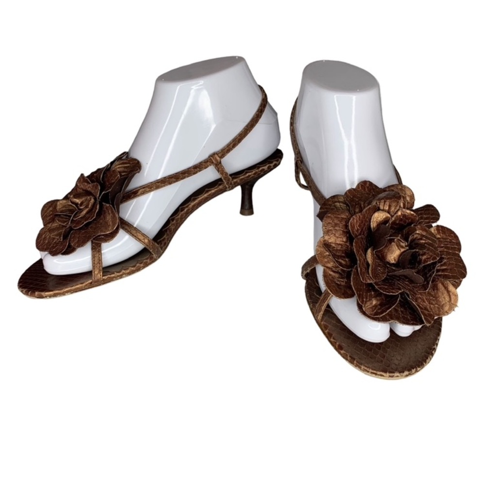 Pedro Miralles Low Heels Size 37 US 6.5 Brown Cooper Made in Spain